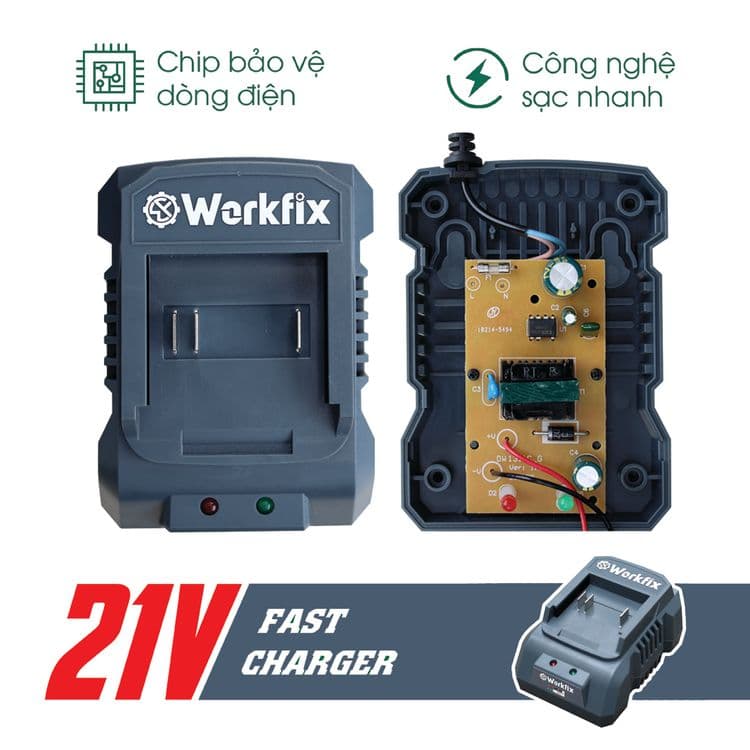 BỘ SẠC NHANH 21V