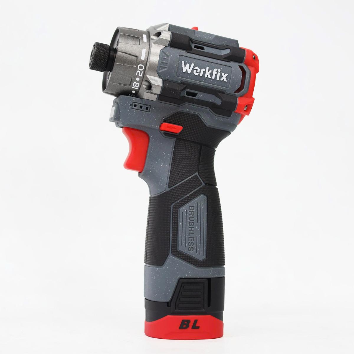 Máy siết bulong Workfix WF-SD55PRO (55N.m), động cơ không chổi than, 2 tốc độ, 2 tính năng