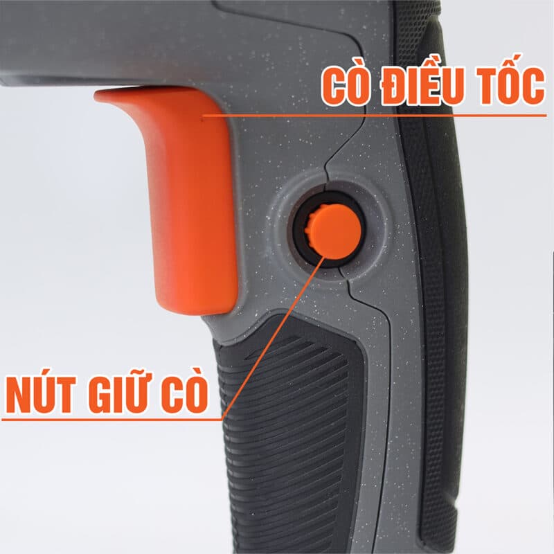 Máy khoan bê tông Workfix WF-BT1200AVT, khoan búa, khoan tường, đục. Máy khoan điện AVS — CÒ ĐIỀU TỐC MÁY KHOAN