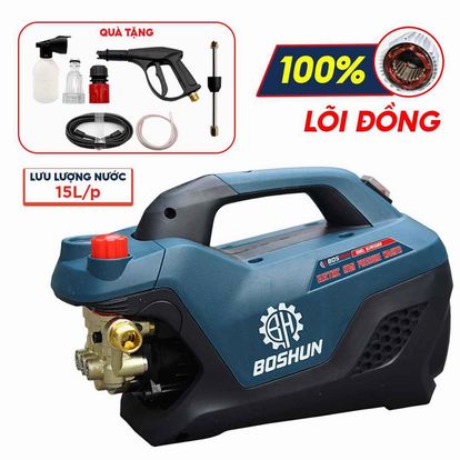 Máy Rửa Xe Áp Lực Cao Boshun BS-PW3500W 3500W Có Chỉnh Áp