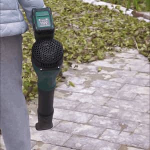 Máy Thổi Bụi / Thổi Lá Dùng Pin Workfix WF-TL680M Công Suất Lớn, Chân pin phổ thông, Bảo hành chính hãng — THỔI SẠCH
